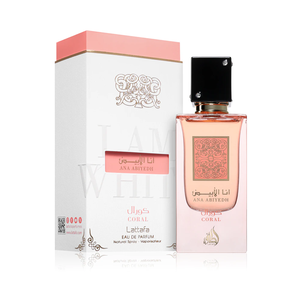 Ana Abiyedh Coral 60ml – Lattafa